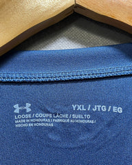 Under Armour Blue Sport T shirt For Women XL | ThriftHub.pk