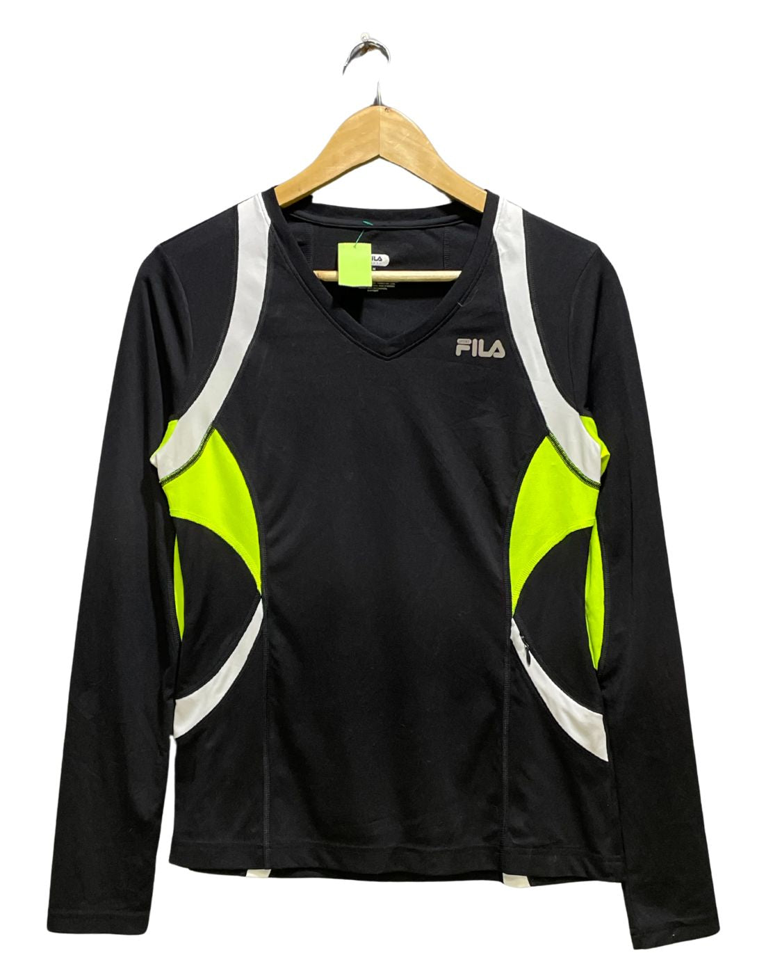 Fila Black Sport T shirt For Women M | ThriftHub.pk