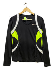 Fila Black Sport T shirt For Women M | ThriftHub.pk