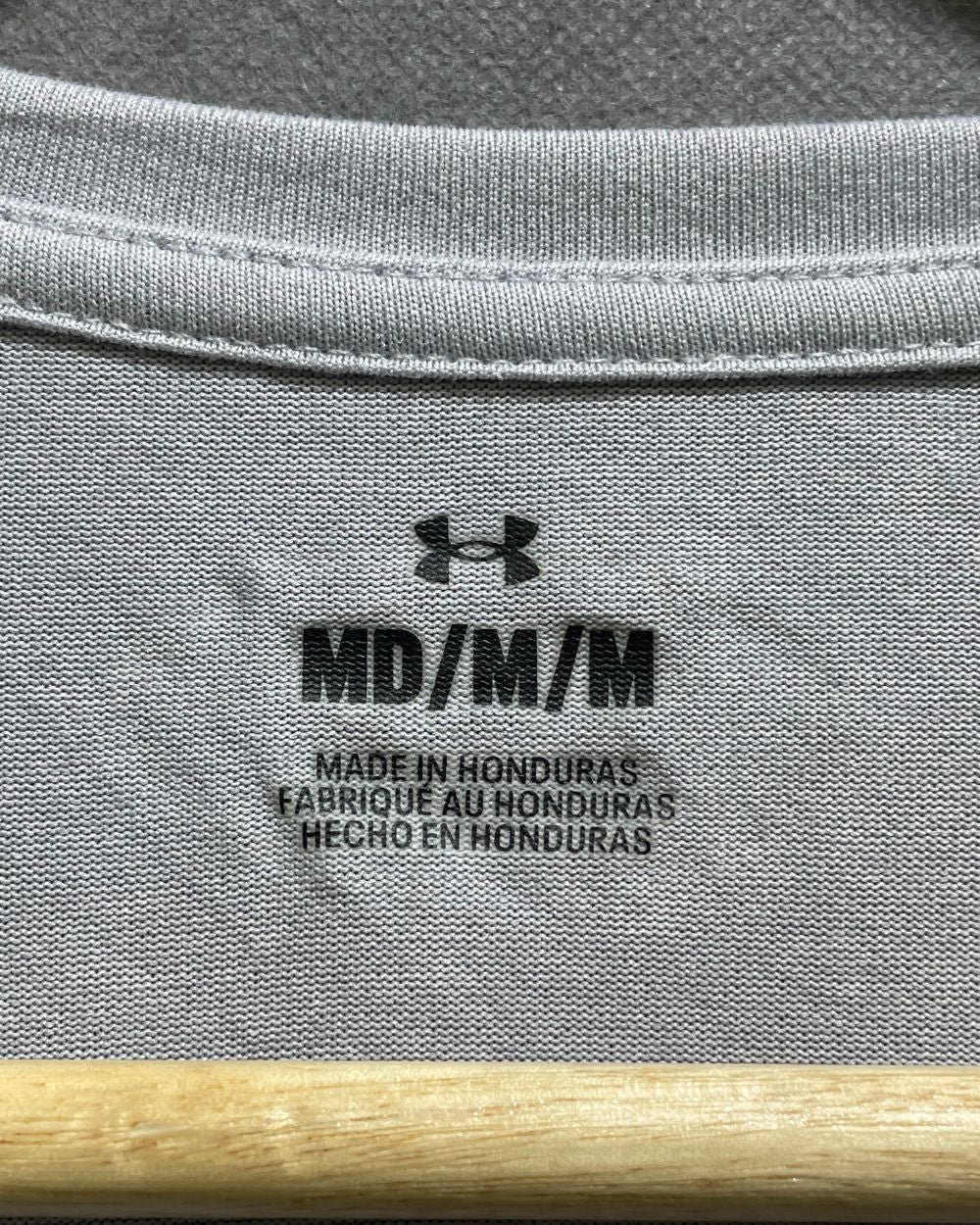 Under Armour Gray Sport T shirt For Women M | ThriftHub.pk