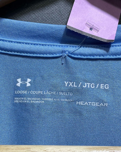 Under Armour Blue Sport T shirt For Women XL | ThriftHub.pk