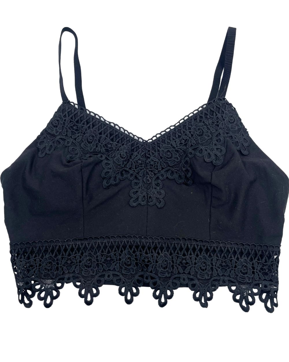 Thrift Hub Black Cotton Bra For Women M | ThriftHub.pk