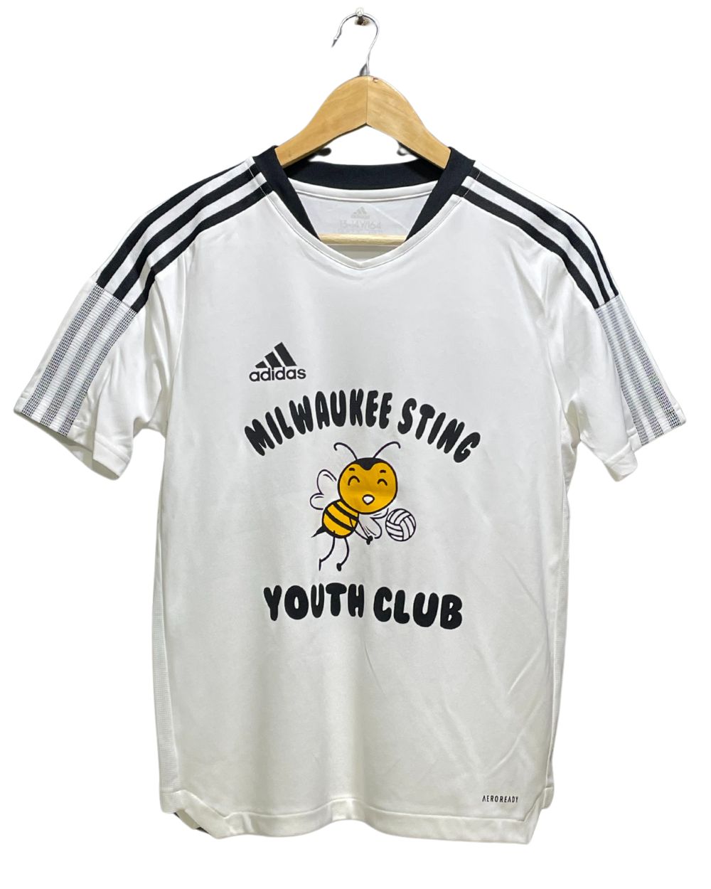 Adidas White Sport T Shirt For Girls 14 Years | ThriftHub.pk