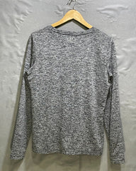 Under Armour Gray Sport T Shirt For Women Large | ThriftHub.pk