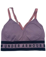Under Armour Purple Sport Bra For Women Medium