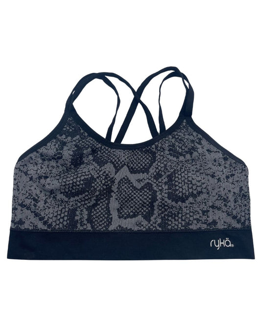 Ryko Gray Sport Bra For Women L | ThriftHub.pk