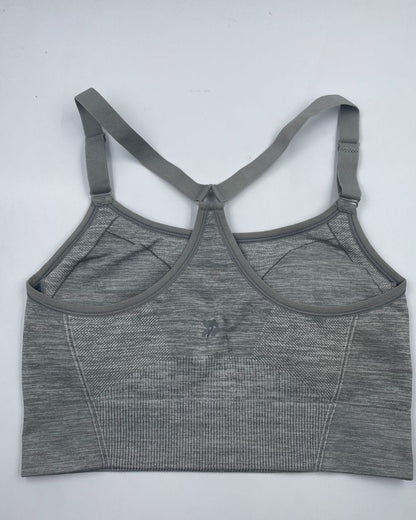 All In Motion Gray Sport Bra For Women Medium | ThriftHub.pk