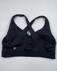 Lululemon Black Sport Bra For Women Medium