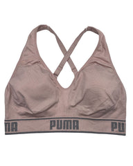 Puma Pink Sport Bra For Women L | ThriftHub.pk