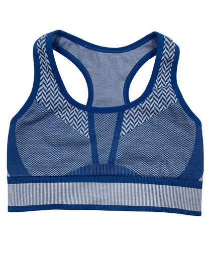 Thrift Hub Blue Sport Bra For Women Medium | ThriftHub.pk