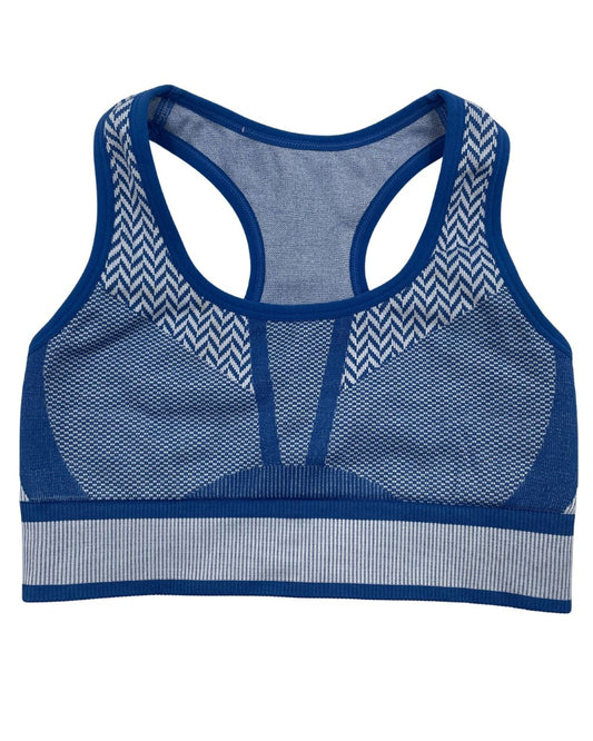 Thrift Hub Blue Sport Bra For Women Medium | ThriftHub.pk
