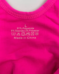 Thrift Hub Pink Sport Bra For Women L | ThriftHub.pk