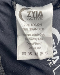 Zyia Active Black Sport Bra For Women Medium | ThriftHub.pk