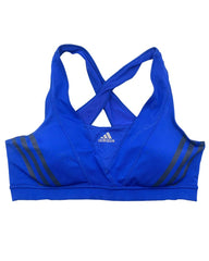 Adidas Blue Sport Bra For Women L