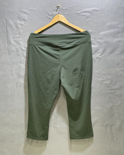 Reebok Green Sport Tights For Women XL | ThriftHub.pk