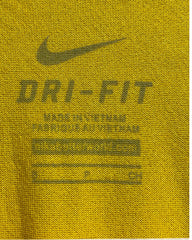 Nike Yellow Sport T Shirt  For Women Small