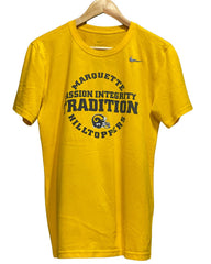 Nike Yellow Sport T Shirt  For Women Small