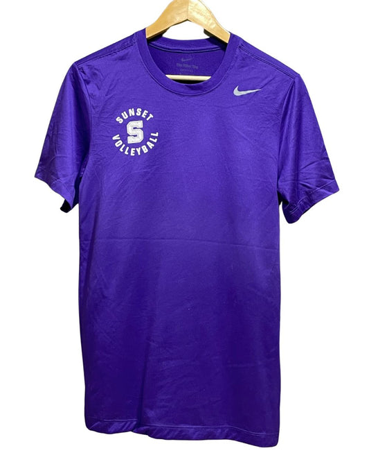 Nike Purple Sport T Shirt For Women Small | ThriftHub.pk