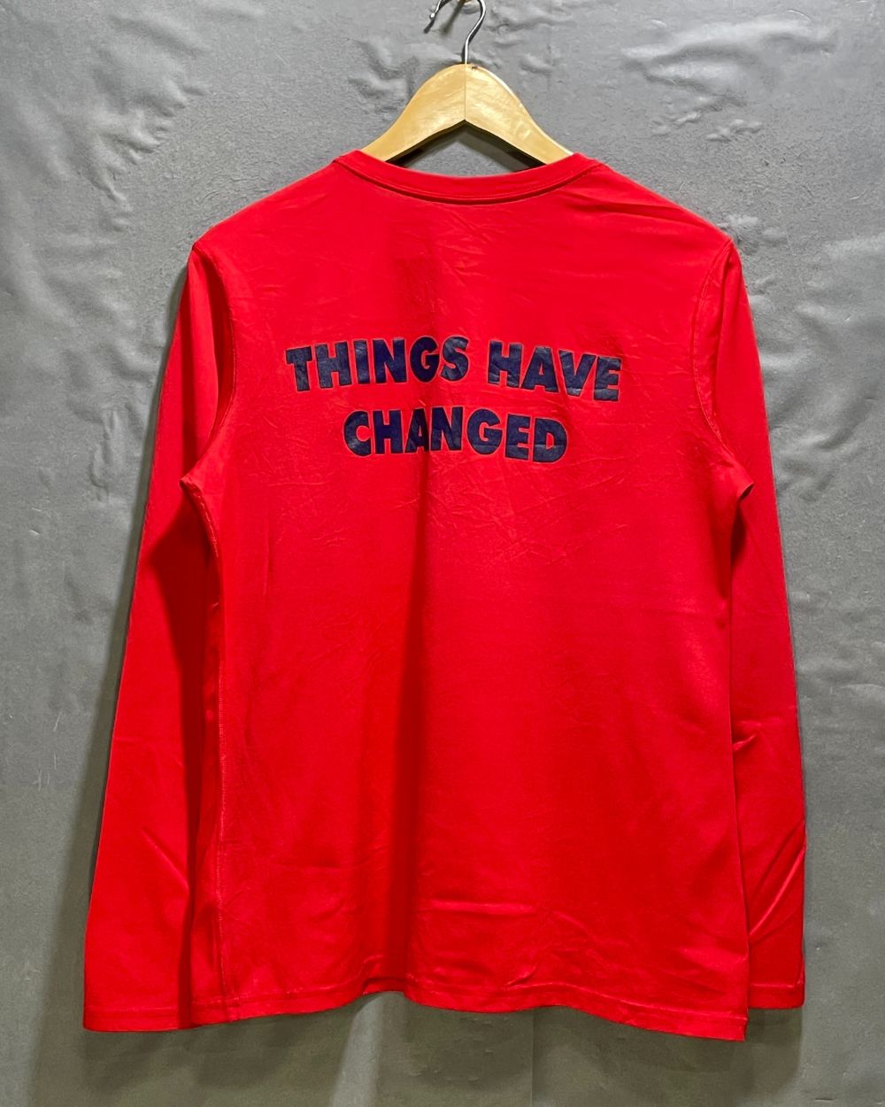 Nike Red Sport T Shirt For Women Medium | ThriftHub.pk