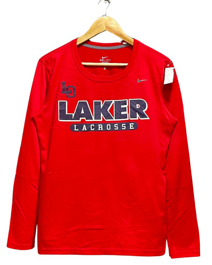 Nike Red Sport T Shirt For Women Medium | ThriftHub.pk