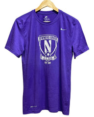 Nike Purple Sport T Shirt  For Women Medium