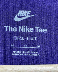 Nike Purple Sport T Shirt  For Women Medium