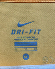 Nike Yellow Sport T Shirt  For Women X Large