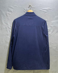 Under Armour Blue Sport Polo T Shirt For Women Medium | ThriftHub.pk