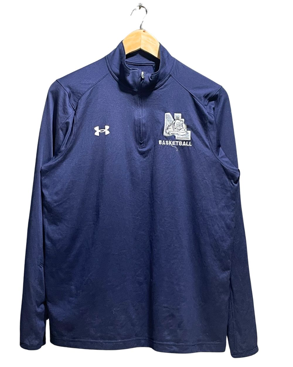 Under Armour Blue Sport Polo T Shirt For Women Medium | ThriftHub.pk