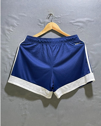 Adidas Blue Sport Short For Women Medium | ThriftHub.pk