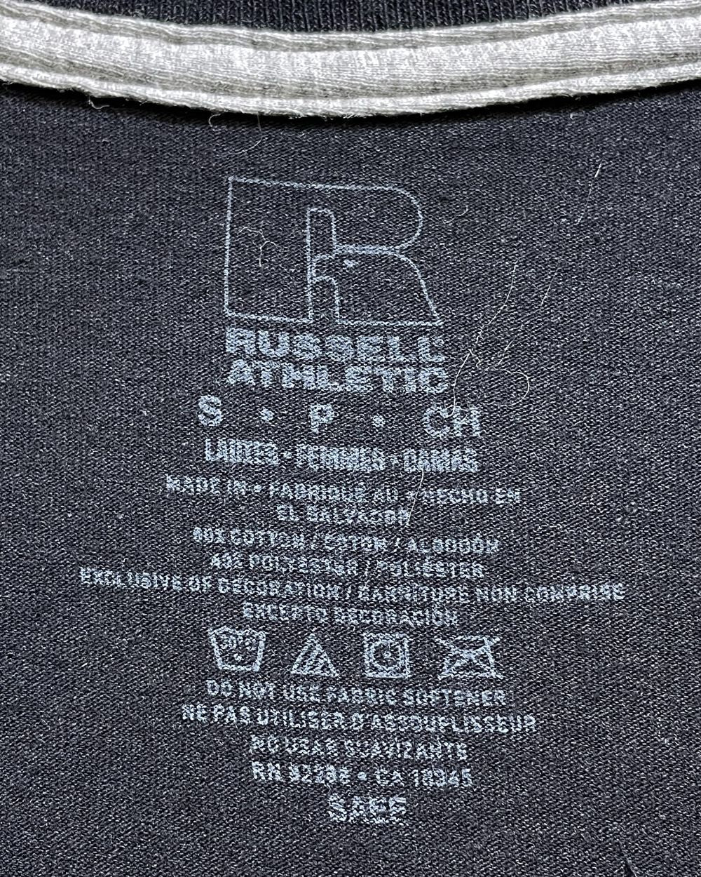 Russell Black Cotton T Shirt For Women S | ThriftHub.pk