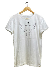 Under Armour White Cotton T Shirt For Women M | ThriftHub.pk