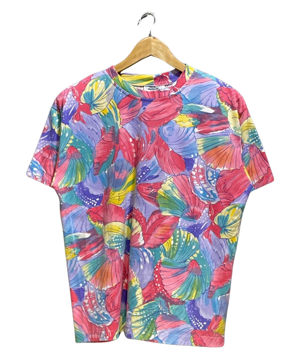 The Beauty Connection Black Cotton T Shirt For Women Large | ThriftHub.pk