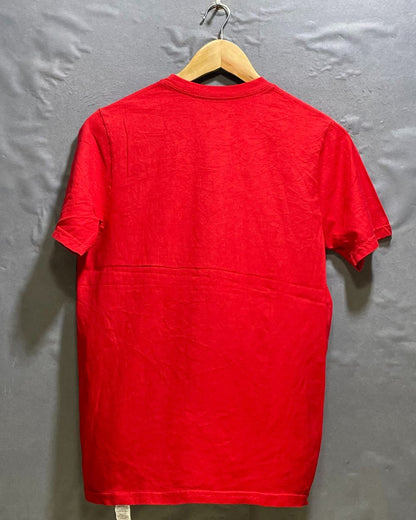 Reebok Red Cotton T Shirt For Girls Medium | ThriftHub.pk