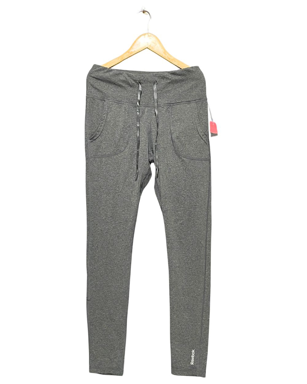 Reebok Gray Sport Gym Tights For Women M | ThriftHub.pk