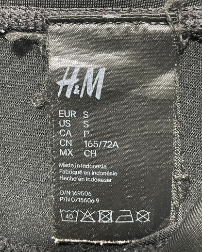 H&M Black Sport Gym Tights For Women L | ThriftHub.pk