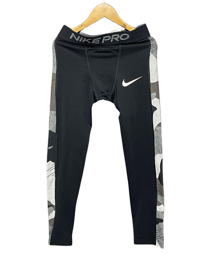 Nike Black Sport Gym Tights For Girls Small | ThriftHub.pk