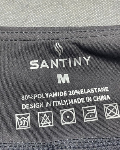 Santiny Gray Sport Gym Tights For Girls Medium | ThriftHub.pk