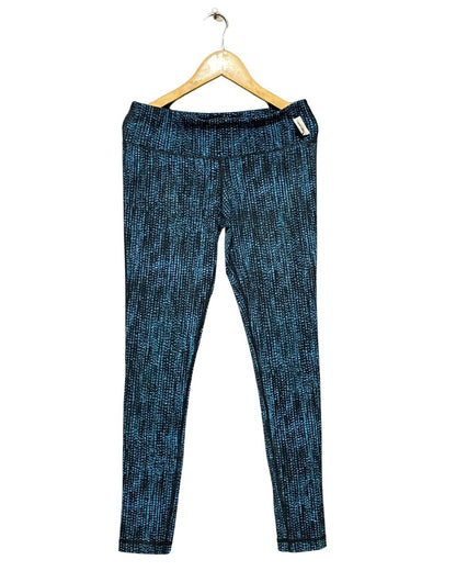 Kirkland Blue Sport Gym Tights For Girls Medium | ThriftHub.pk