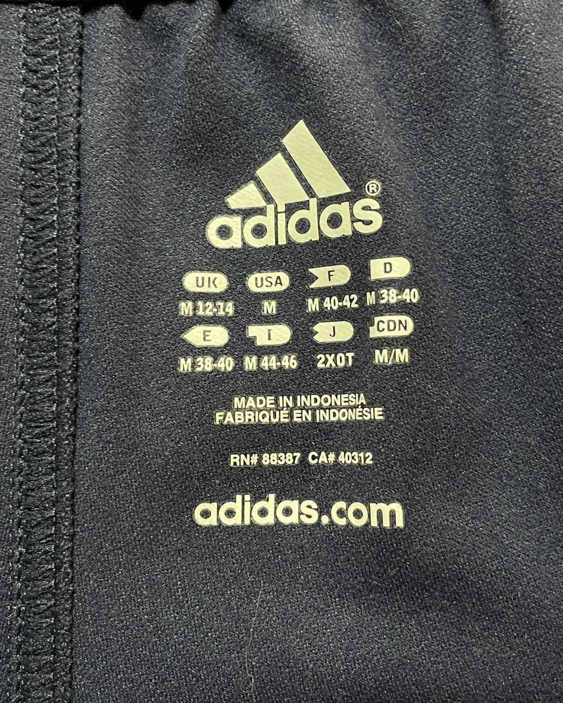 Adidas Gray Sport Trouser For Women Medium | ThriftHub.pk