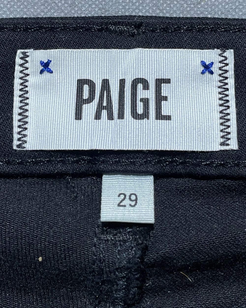 Paige Black Jeans For Women Small | ThriftHub.pk