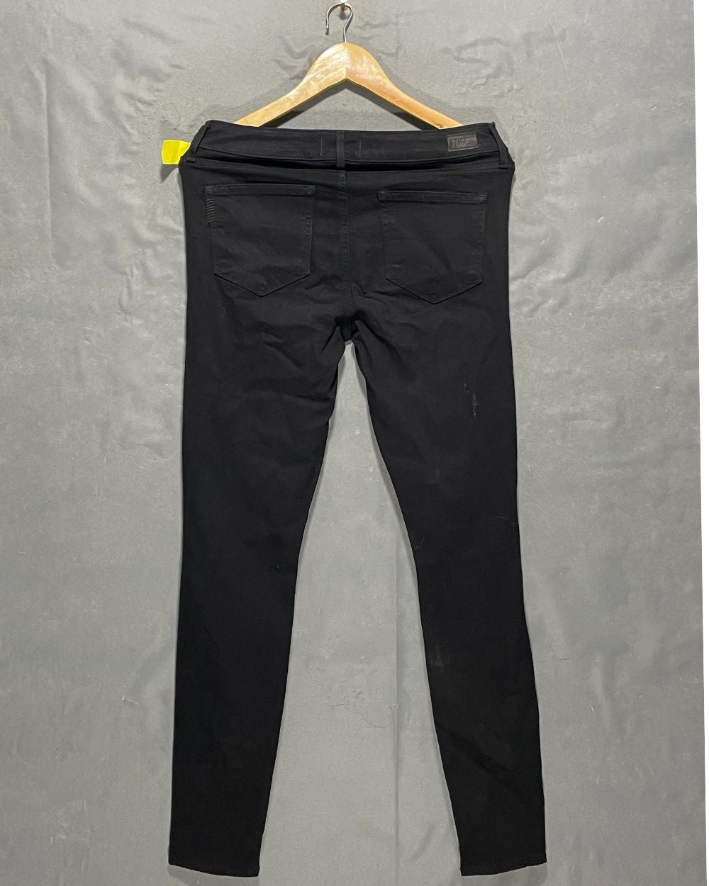 Paige Black Jeans For Women Small | ThriftHub.pk