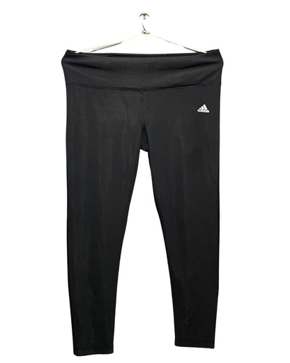 Adidas Black Sport Gym Tights For Girls 2X Large | ThriftHub.pk