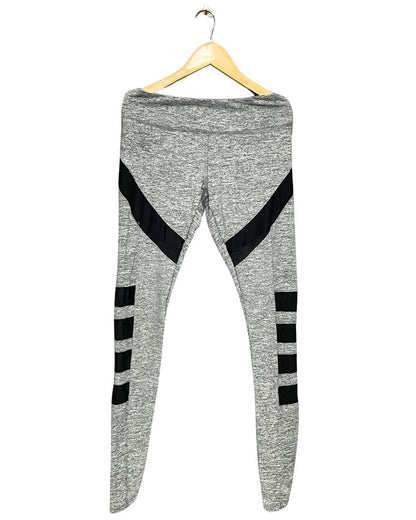 Forever 21 Gray Sport Gym Tights For Girls L | ThriftHub.pk
