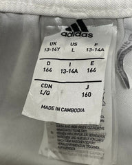 Adidas White Sport Short For Women Medium | ThriftHub.pk