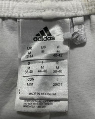 Adidas White Sport Short For Women L | ThriftHub.pk