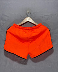 Boohooman Orange Parachute Short For Women Medium | ThriftHub.pk