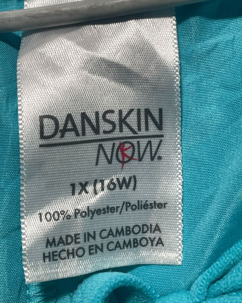Danskin Now Blue Sport Short For Women X Large | ThriftHub.pk