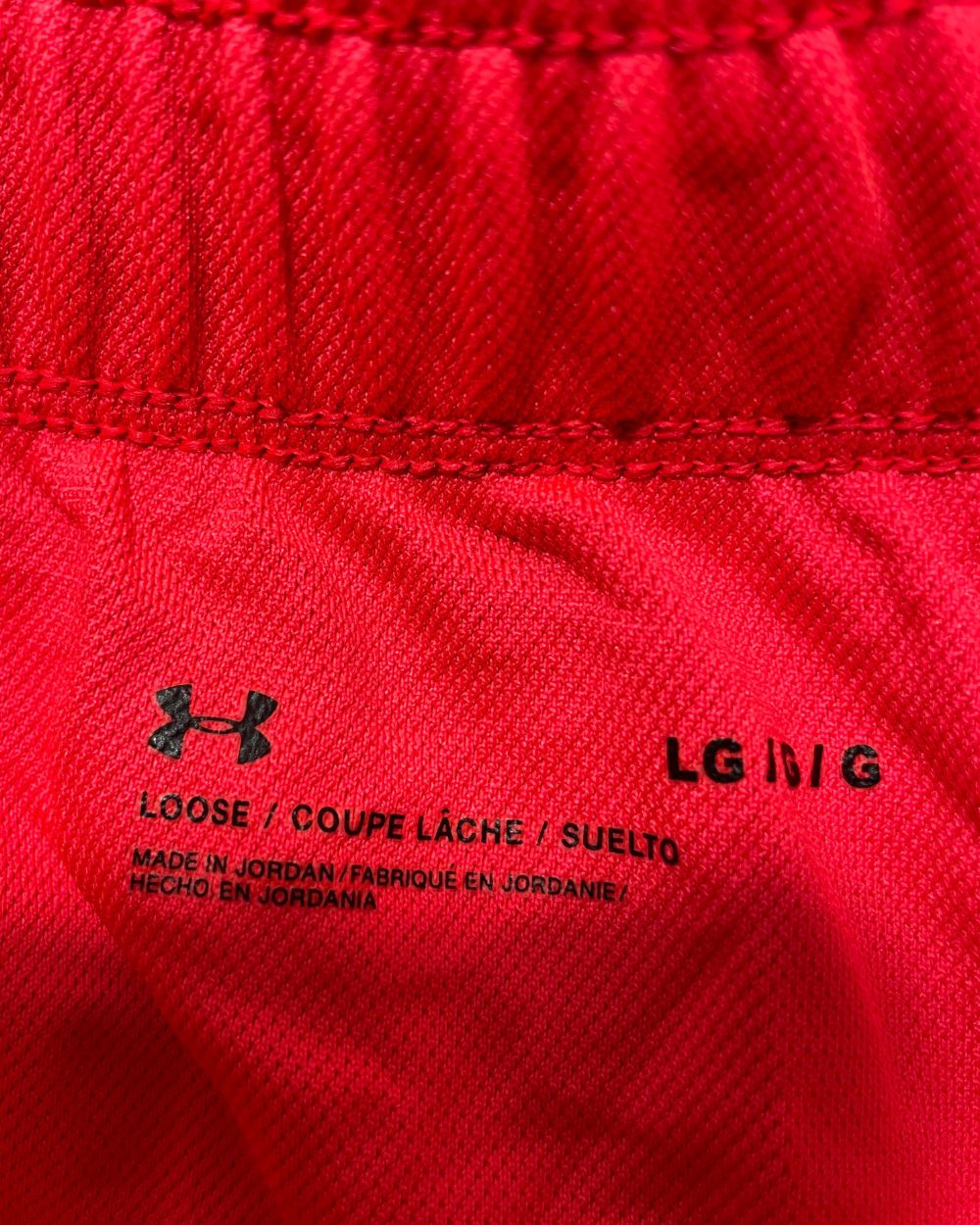 Under Armour Pink Sport Short For Women Large | ThriftHub.pk