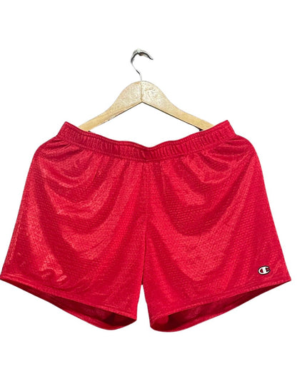 Champion Red Sport Short For Women Large | ThriftHub.pk